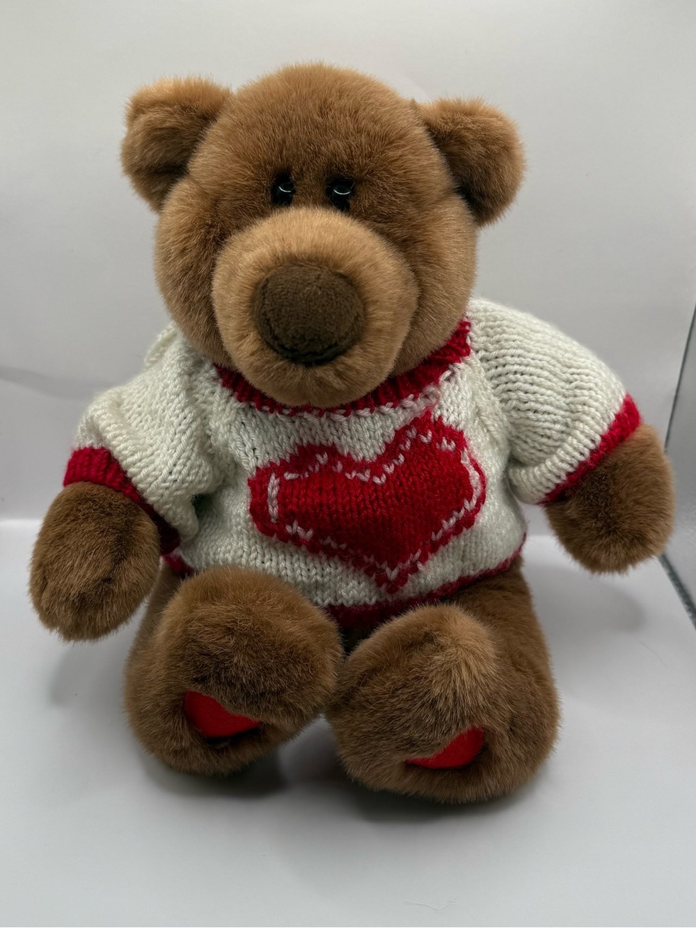 Vintage GUND Lovey Bear #1085 Plush Stuffed Animal